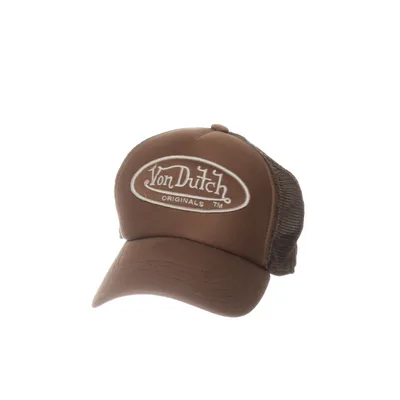 Honkbalpet (Bruin) van Von Dutch Polyester