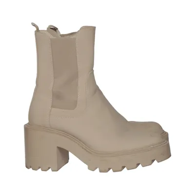 Stövletter (Beige) från Catwalk Polyuretan