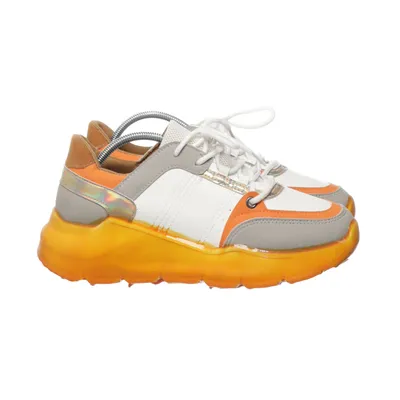 Sneakers (Orange, Multicolored) from Ella Cruz