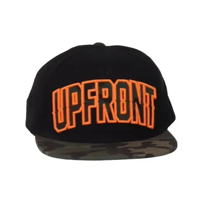 Honkbalpet (Zwart, Meerkleurig) van Upfront Acryl, Wol