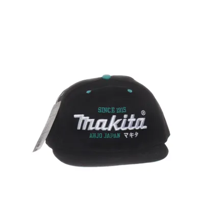 Baseballkeps (Svart, Blå, Vit) från Makita Akryl