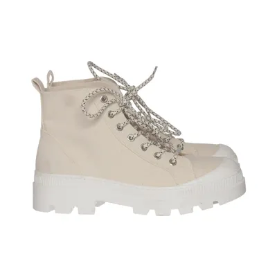 Laced boots (Beige) from Mono