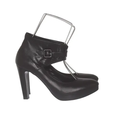 Heeled boots (Black) from Clou Leather