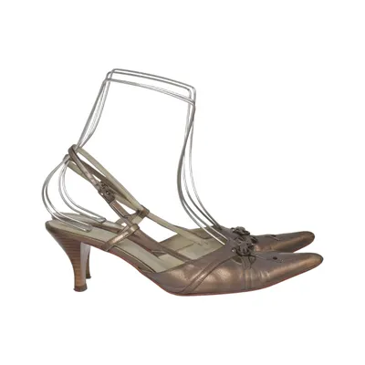 Højhælede sandaler (Brun) fra Studio Paloma Læder