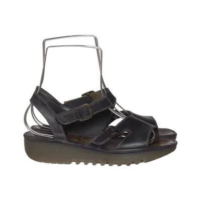 Sandals (Blue) from Fly London Polyurethane
