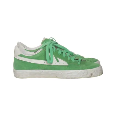 Baskets (Vert, Blanc) de Warrior Cuir