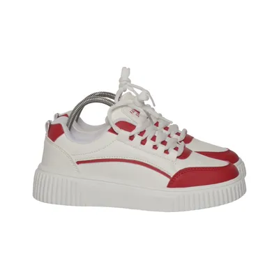 Sneakers (Hvid, Rød) fra Fashion Sport