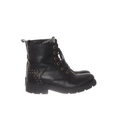 Laced boots (Black, Multicolored) from Limelight