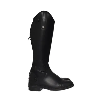 Boots (Black) from HKM Sports Equipment Leather