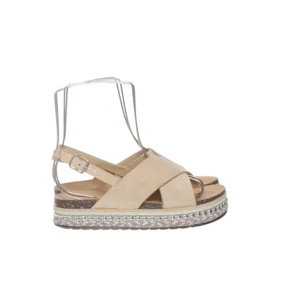 Sandals (Beige, Multicolored) from Queen Lina
