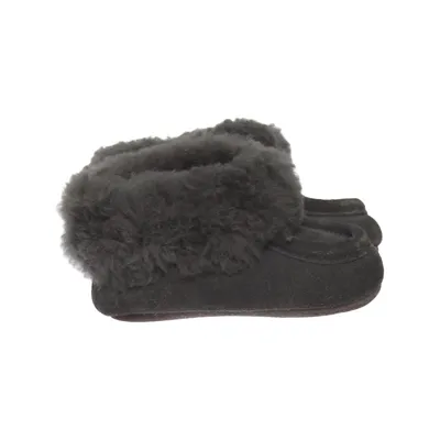 Chaussons (Gris) de Axelda Cuir, Laine