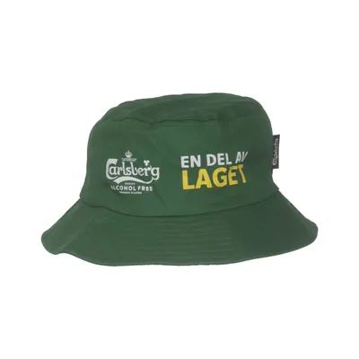 Buckethatt (Grön) från Carlsberg Bomull