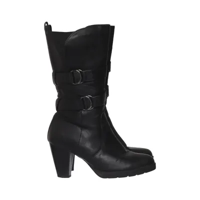 Laarzen (Zwart) van Vox Shoes Leer