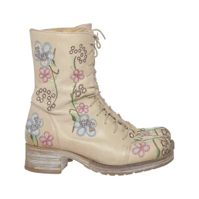 Laced boots (Beige, Multicolored) from Brako
