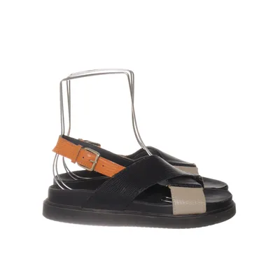 Sandaler (Svart, Orange) från Pavement Skinn