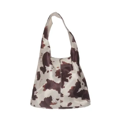 Handbag (White, Brown) from Ulrika Design