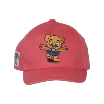 Honkbalpet (Rood) van Bamses Värld Katoen