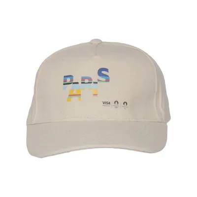 Baseball cap (Beige, Multicolored) Cotton