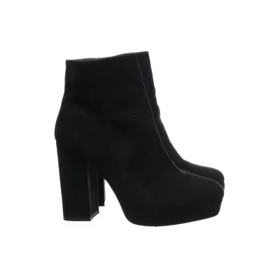 Bottes à talons (Noir) de Sacha Iconic Suédine