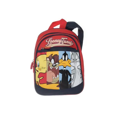 Ryggsäck (Röd, Blå, Flerfärgad) från Looney Tunes Polyester