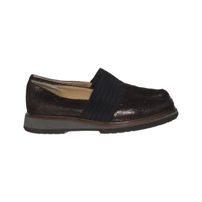 Loafers (Zwart, Grijs) van Brunate Leer