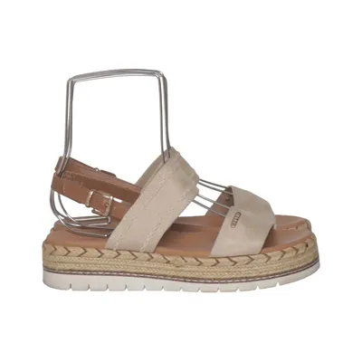 Sandalen (Beige, Bruin) van ESPRIT Leer
