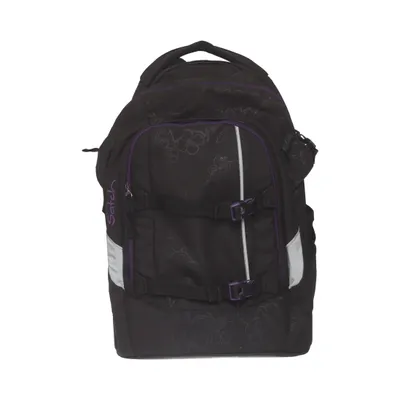 Backpack (Black, Purple, Gray) from Satch Polyamide, Polyester