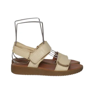 Sandalen (Beige) van Nature Leer