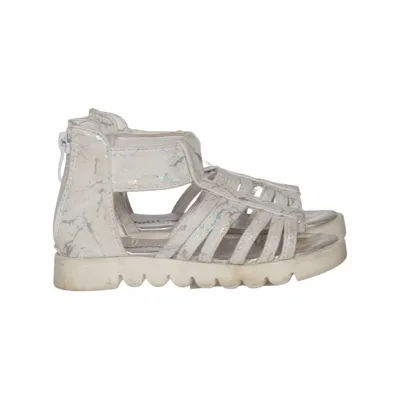 Sandales gladiateur (Blanc, Argent) de Gulliver