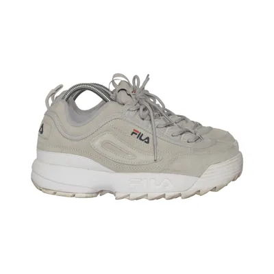 Sneakers (Gray) from Fila Leather