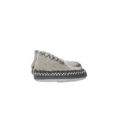 Baby booties (Gray, Green) from Echt Leder