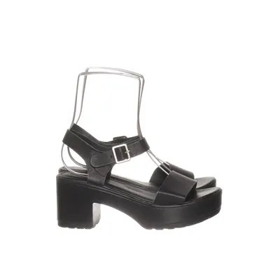 High heel sandals (Black) from Marypaz
