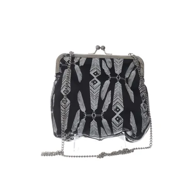 Shoulder-bag (Black, White) from Ivana Helsinki