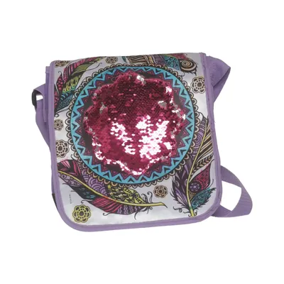 Sac à bandoulière (Violet, Multicolore) de CraZart Polyester