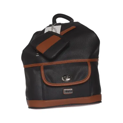 Backpack (Black, Brown) from M.C.