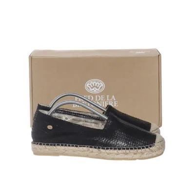 Espadrillos (Svart) från Fred de La Bretoniere Skinn