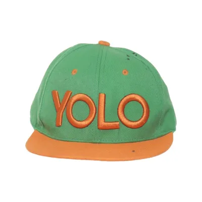 Baseballkasket (Grøn, Orange) fra Simon Bomuld, Polyester