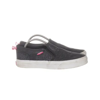 Slip-ons (Blue, Silver) from Vans