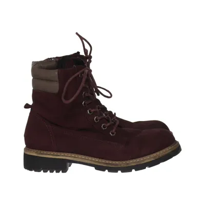 Bottes à lacets (Rouge) de Highland Creek