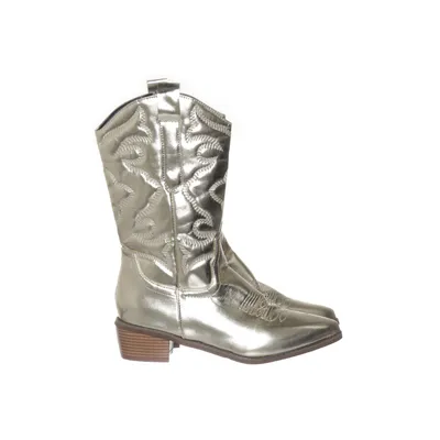 Cowboyboots (Guldfärgad)