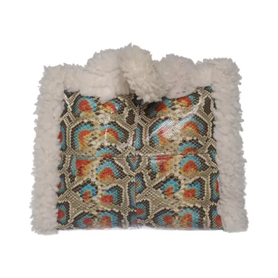Handbag (Multicolored) from Stand Studio Cotton, Polyester, Polyurethane, Viscose