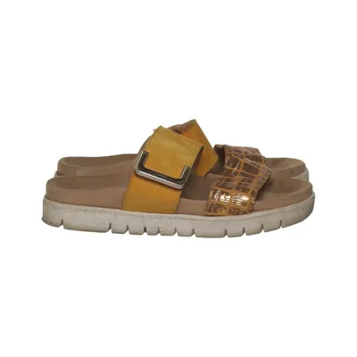 Mules (Jaune, Or) de Gabor