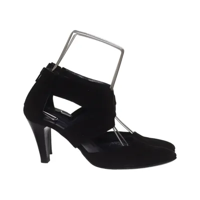 Bottes à talons (Noir) de Footlight Cuir
