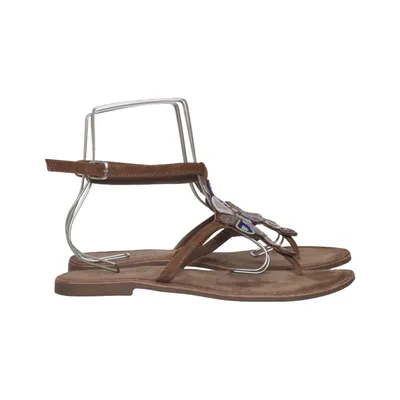 Sandals (Brown, Multicolored) from Lazamani