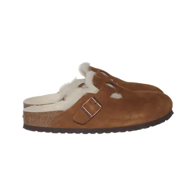 Slip-ins (birkenstock boston mit lammfell) van Birkenstock Suède, Bont