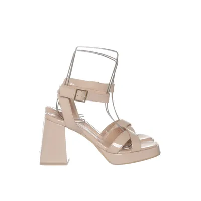 Sandaletten (Block heel) van Russell & Bromley Leer