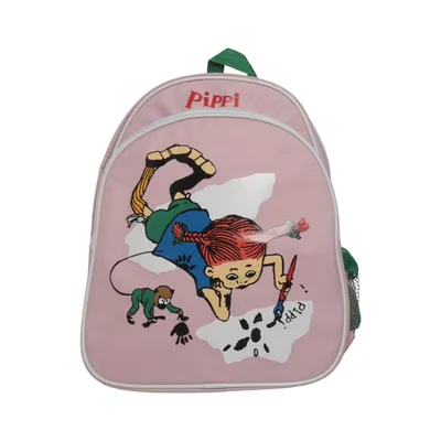 Rygsæk (Pink, Flerfarvet) fra Pippi Långstrump