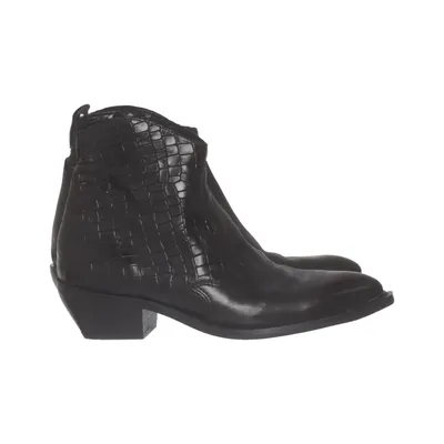 Ankle boots (Black) from Bukela Leather