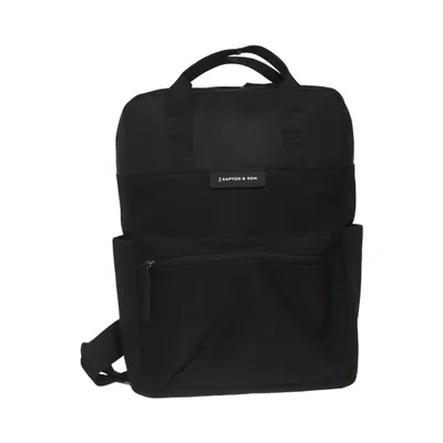 Backpack (Bergen "All Black") from Kapten & Son Polyurethane, Recycled polyester