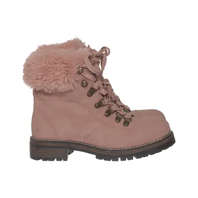 Bottes à lacets (Rose) de Linear